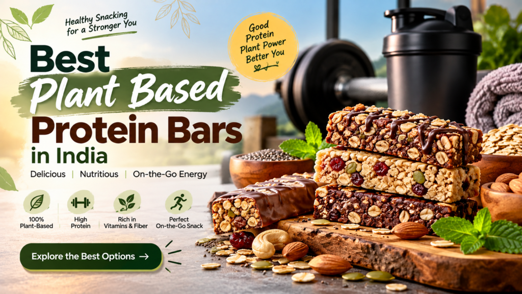 Best plant based protein bars in India